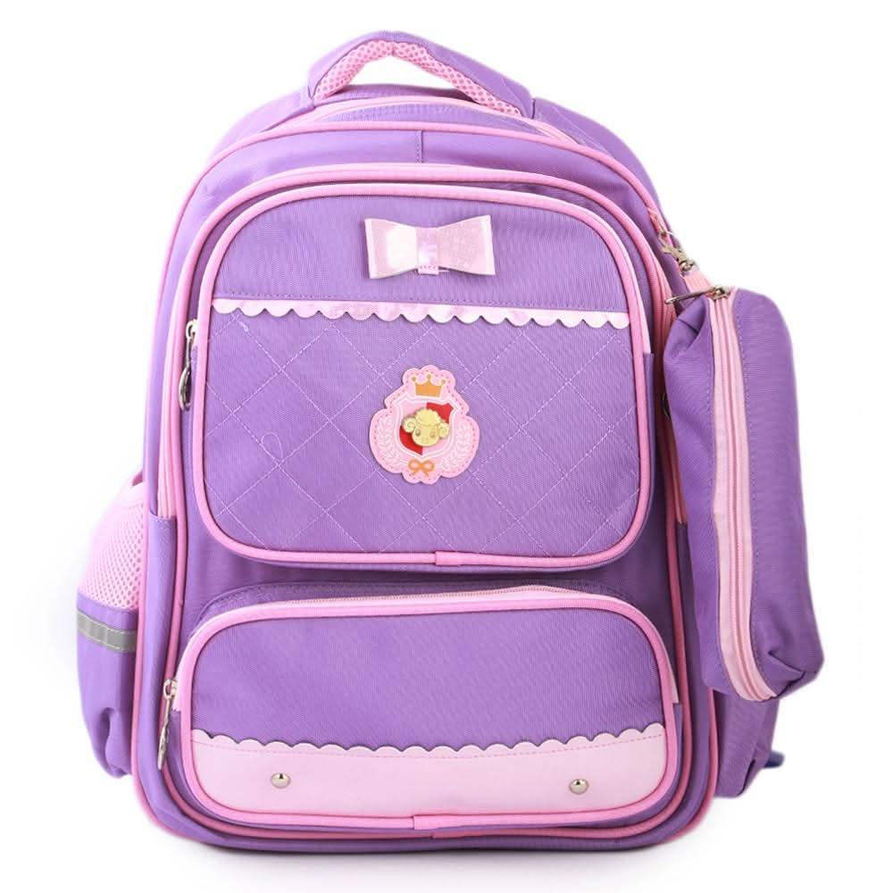 Kids School Bag (903) - Purple, Kids, School and Laptop Bags, Chase Value, Chase Value