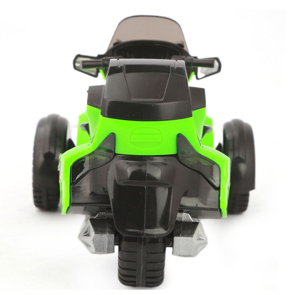 Friction High Speed Bike With Music - Green, Kids, Non-Remote Control, Chase Value, Chase Value