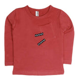 Boys Full Sleeves T-Shirt - Peach, Kids, Boys T-Shirts, Chase Value, Chase Value