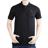 Men's Half Sleeves Polo T-Shirt - Black, Men, T-Shirts And Polos, Chase Value, Chase Value