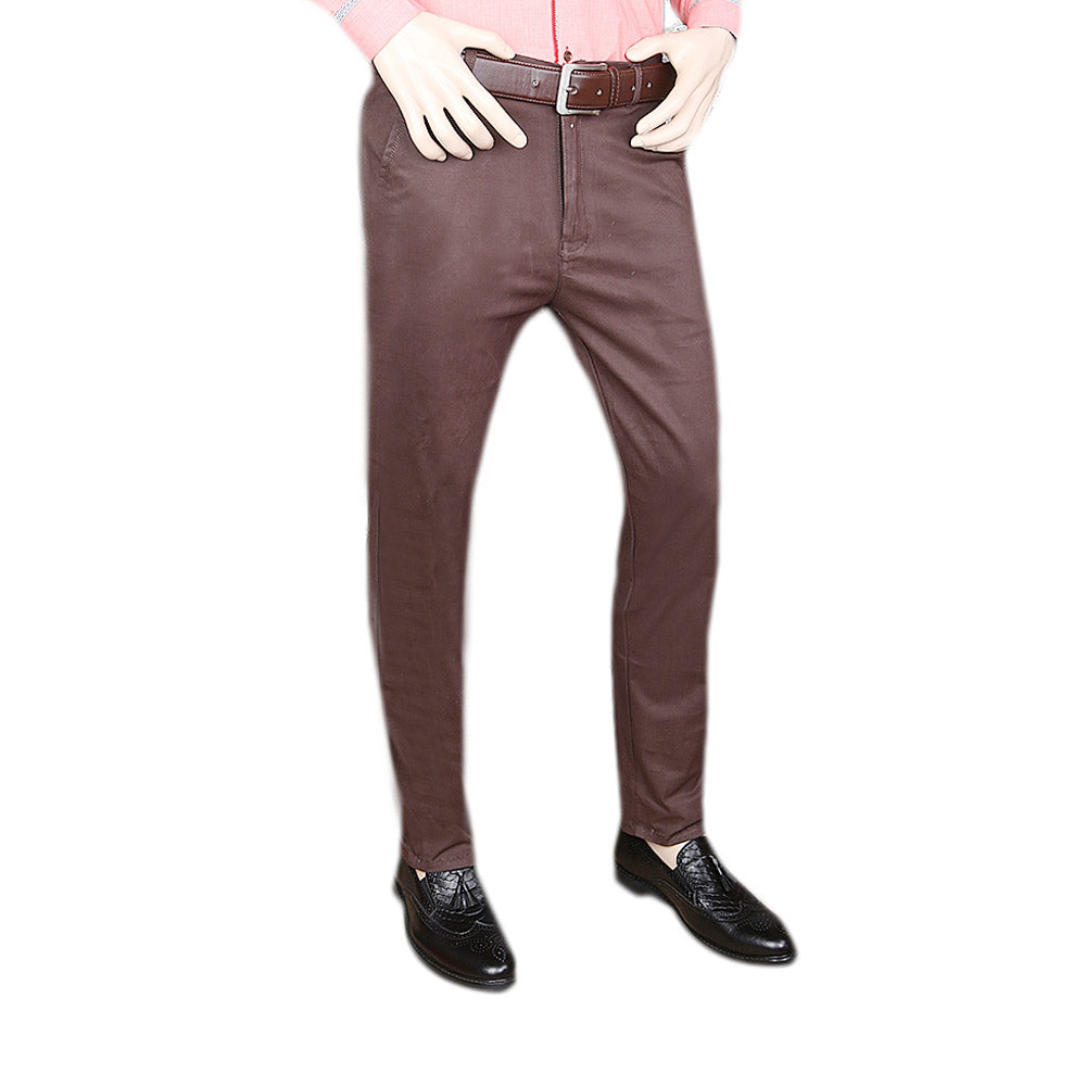 Men's Zara Cotton Pant - Dark Brown, , Chase Value, Chase Value