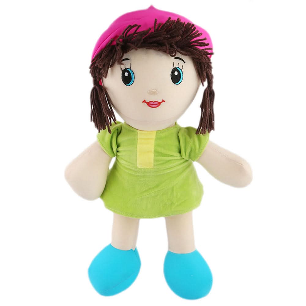 Stuffed Soft Been Doll - Pink - Green, Kids, Dolls and House, Chase Value, Chase Value