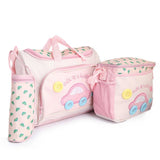 Baby Bags 3 Pcs (93606A) - Pink, Kids, Maternity Bag (Diaper Bag), Chase Value, Chase Value