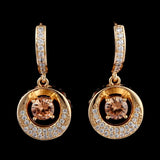 Women's Fancy Earring - Golden Peach, Women, Earrings & Tops, Chase Value, Chase Value