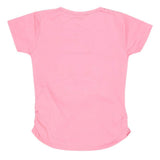 Girls Half Sleeve Embroidered T-Shirt - Pink, Kids, Girls T-Shirts, Chase Value, Chase Value
