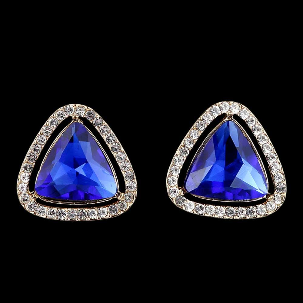 Women's Fancy Ear Tops - Blue, Jewellery, Chase Value, Chase Value