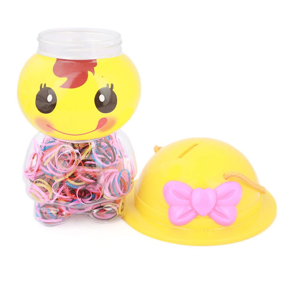 Kids Loom Band Jar - Yellow, Kids, Hair Accessories, Chase Value, Chase Value