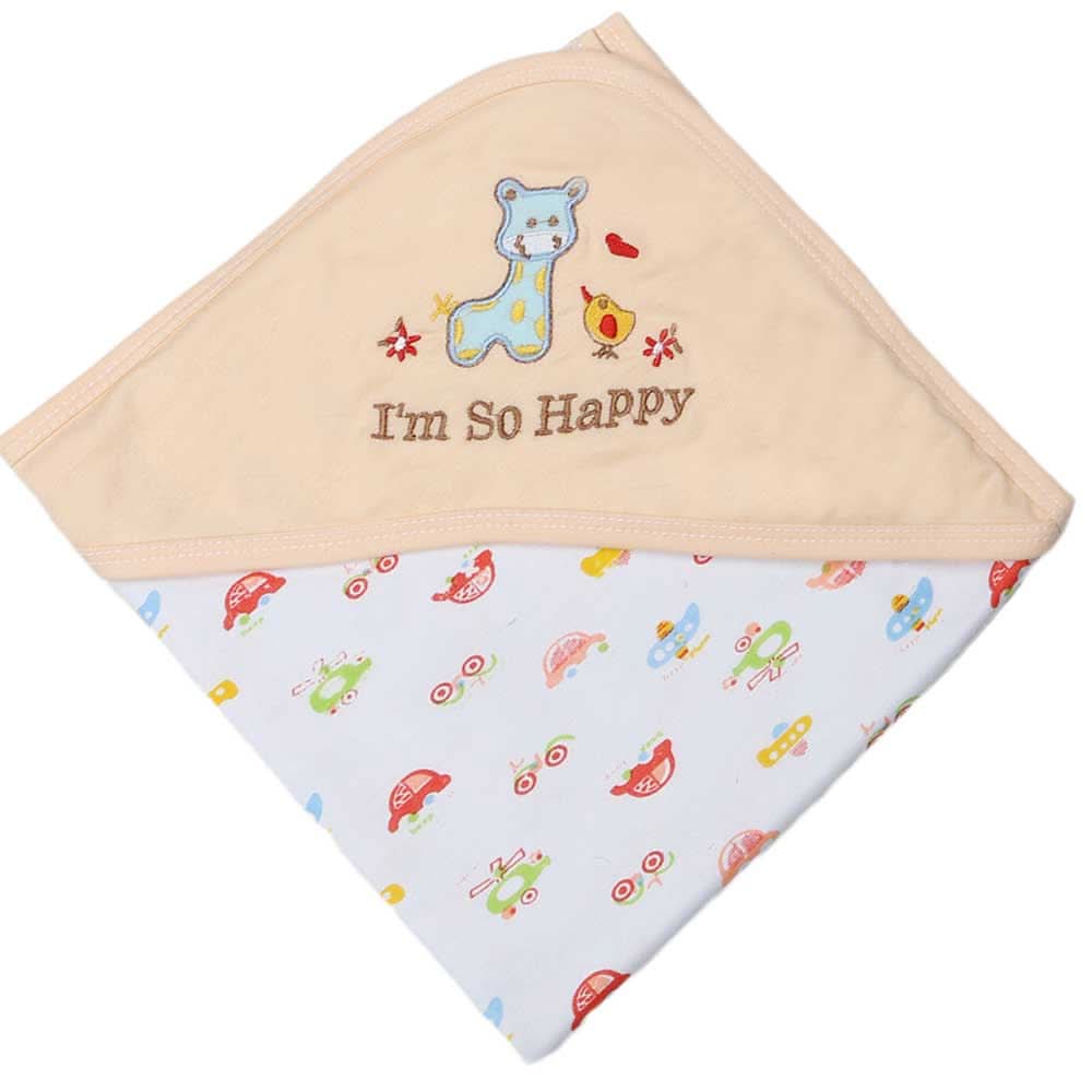 Newborn Baby Wrapping Sheet - Peach, Newborn Baby Accessories, Chase Value, Chase Value