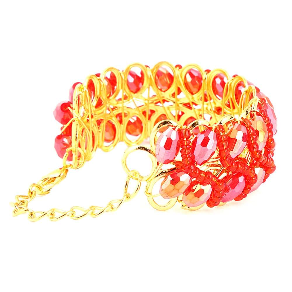 Girl's Fancy Bangle - Red - test-store-for-chase-value
