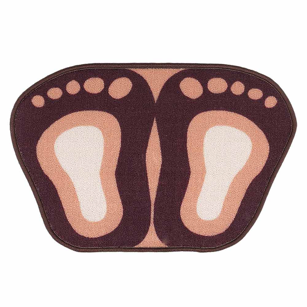 Printed Door Mat 15 x 23 - BROWN, Home & Lifestyle, Mats, Chase Value, Chase Value