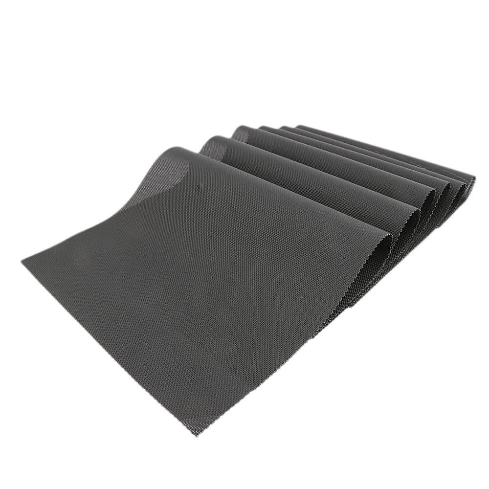 Dining Table Mats 6 Pcs - Black, Home & Lifestyle, Mats, Chase Value, Chase Value