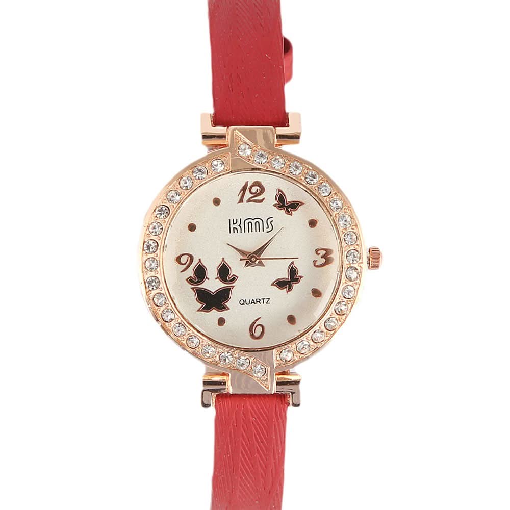 Women's Wrist Watch - Red, Women, Watches, Chase Value, Chase Value