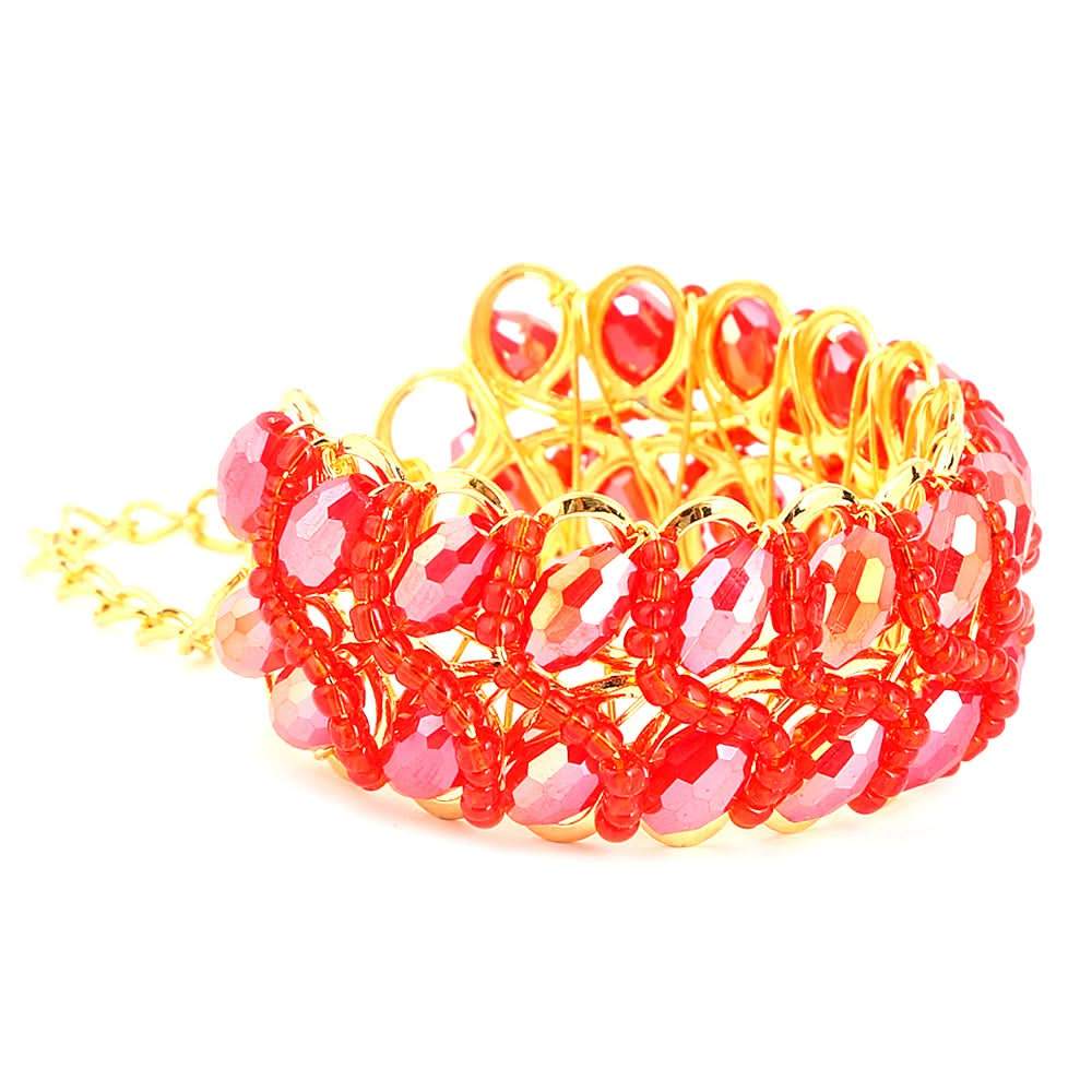 Girl's Fancy Bangle - Red - test-store-for-chase-value