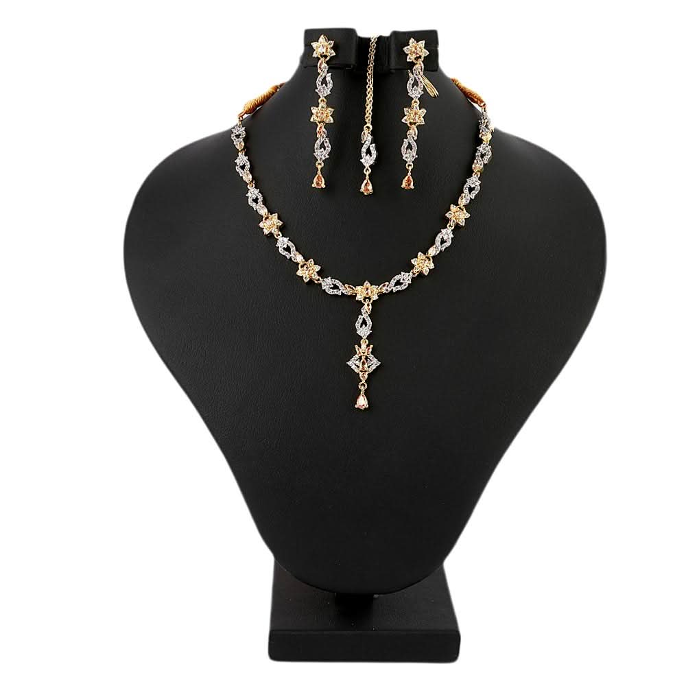 Women's Fancy Jewellery Set - Golden, Women, Jewellery Set, Chase Value, Chase Value