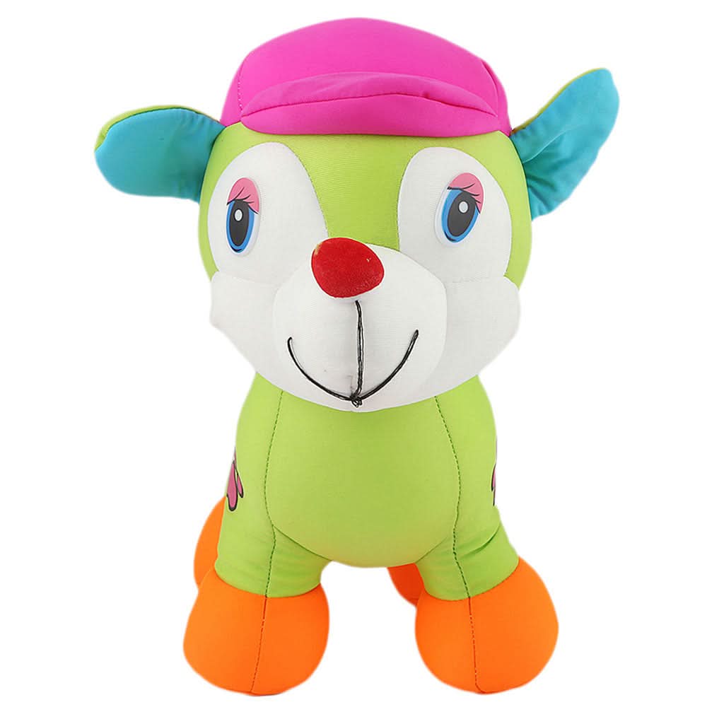 Stuffed Soft Been Dog Toy - Green, Kids, Stuffed Toys, Chase Value, Chase Value