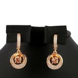 Women's Fancy Earring - Golden Peach, Women, Earrings & Tops, Chase Value, Chase Value