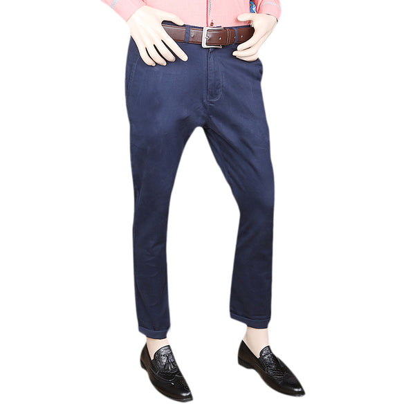 Eminent Cotton Chino Pant For Men - Navy Blue, Men, Casual Pants And Jeans, Chase Value, Chase Value