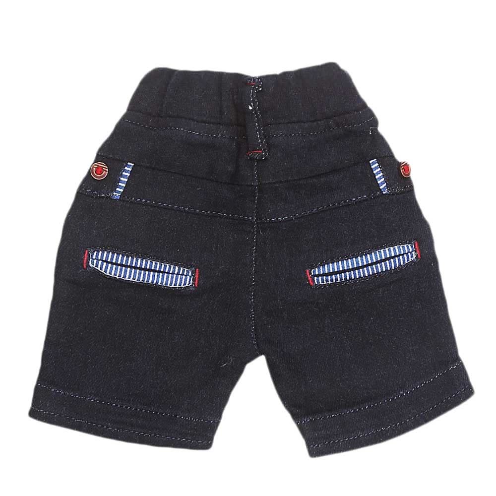 Newborn Boys Short - Navy Blue - test-store-for-chase-value