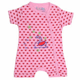 Newborn Girls Fancy Romper - Pink - test-store-for-chase-value
