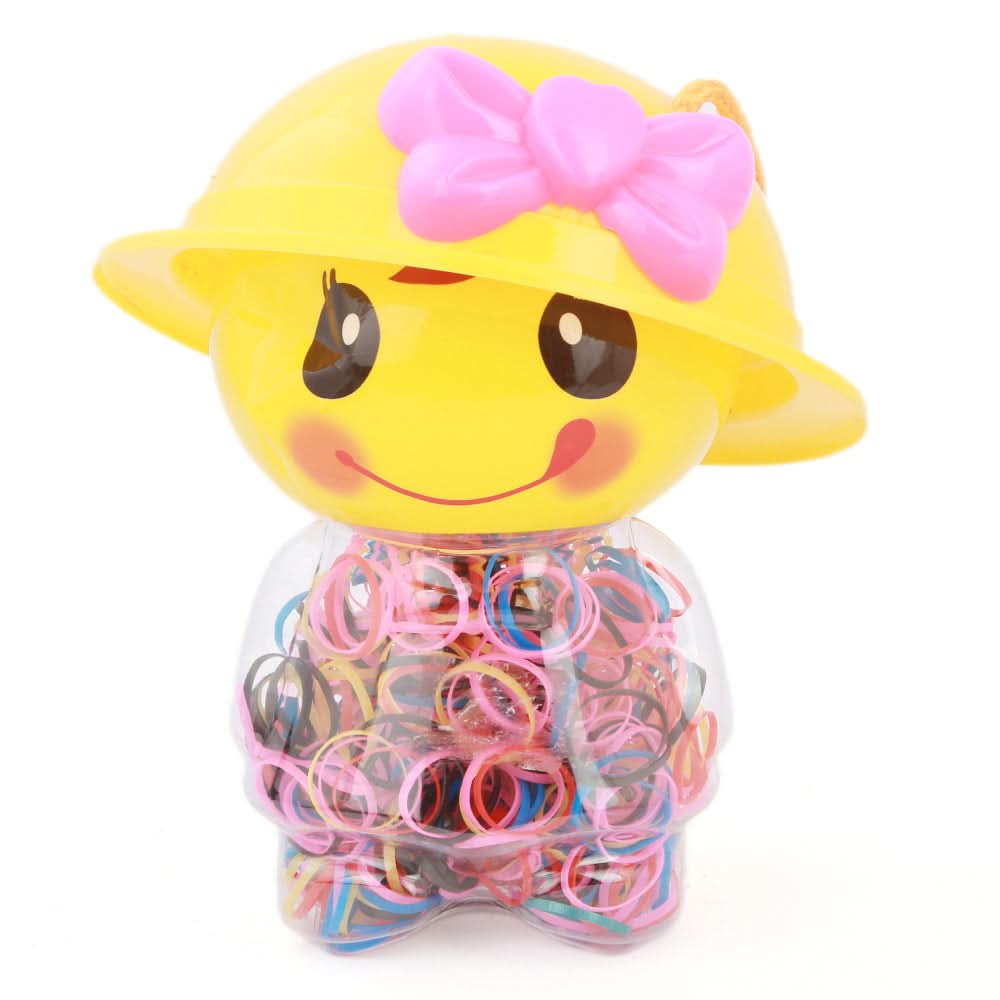 Kids Loom Band Jar - Yellow, Kids, Hair Accessories, Chase Value, Chase Value