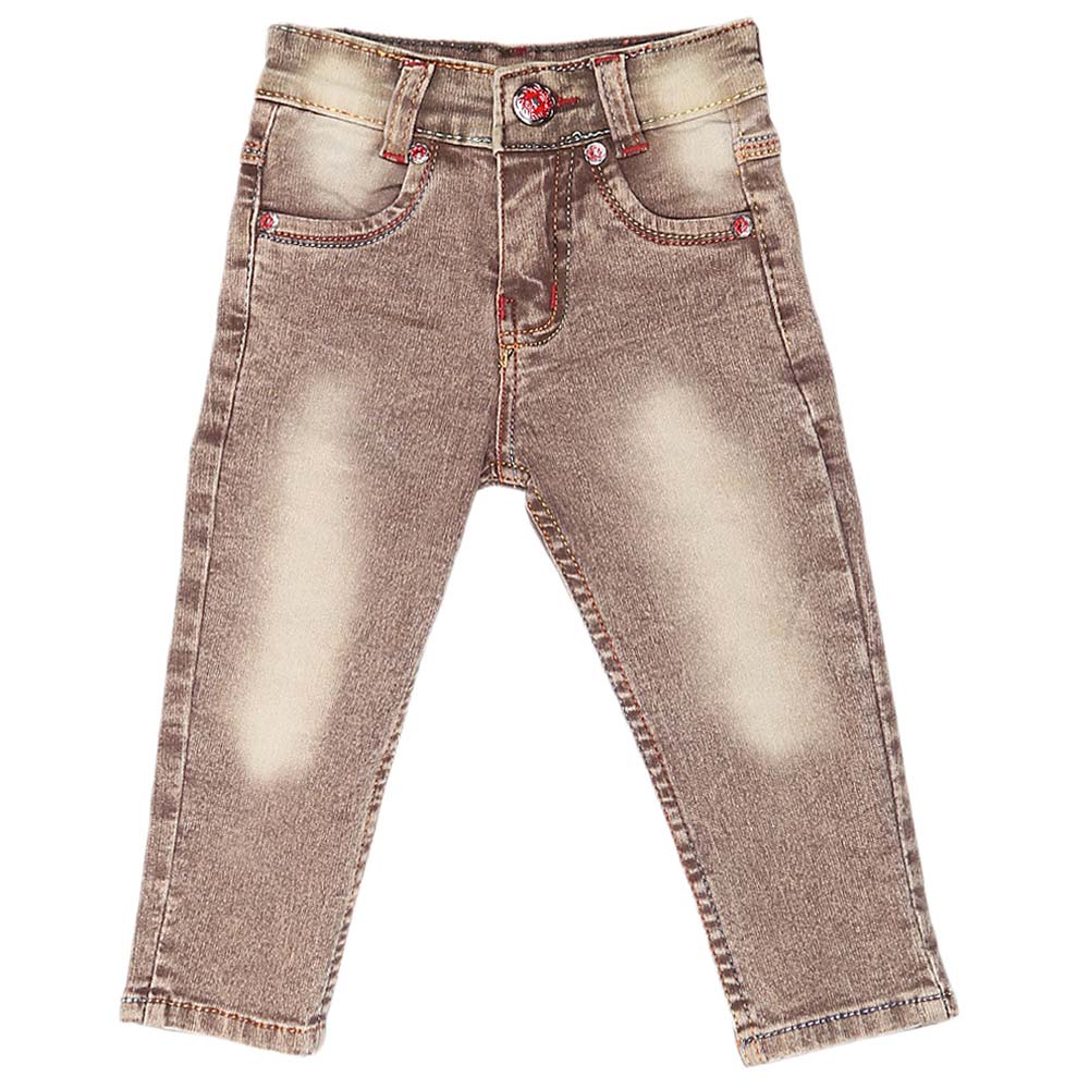 Boys Denim Pant - Brown, Kids, Boys Pants, Chase Value, Chase Value