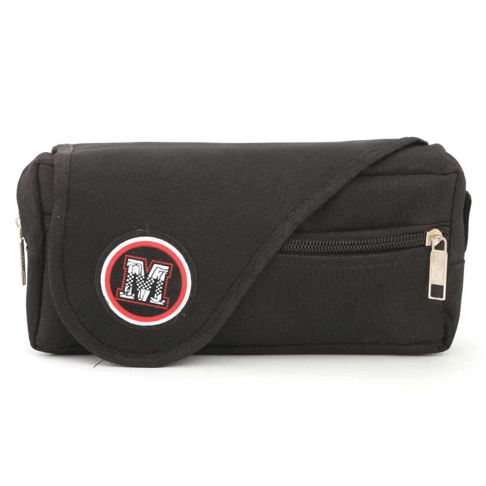 Pencil Pouch (IC-11) - Black, Kids, Pencil Boxes And Stationery Sets, Chase Value, Chase Value