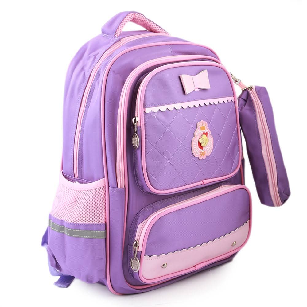 Kids School Bag (903) - Purple, Kids, School and Laptop Bags, Chase Value, Chase Value