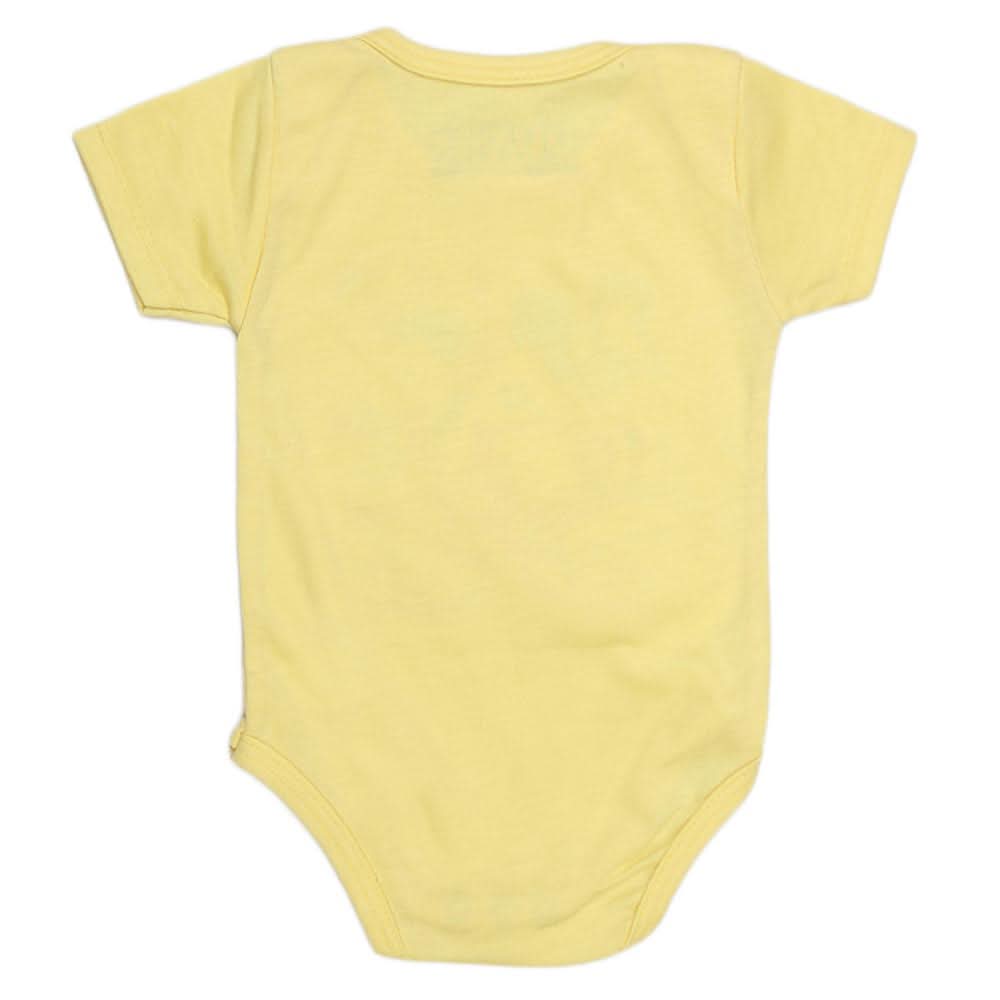 Newborn Girls Romper - Yellow - test-store-for-chase-value