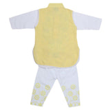 Girls Embroidered Cotton Suit 2 Pcs - Yellow, Kids, Girls Sets And Suits, Chase Value, Chase Value