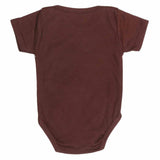 Newborn Girls Romper - Dark Brown - test-store-for-chase-value