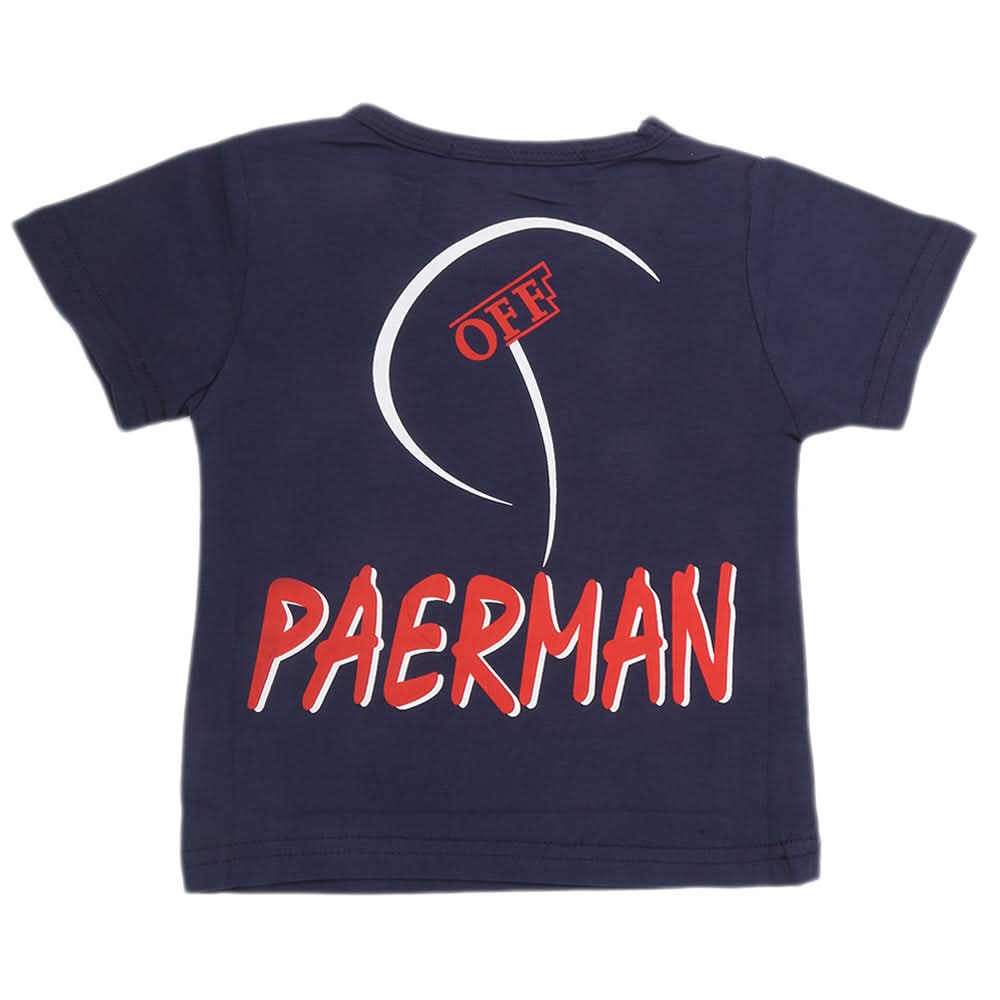 Newborn Boys T-Shirt - Navy Blue, Kids, NB Boys Shirts And T-Shirts, Chase Value, Chase Value