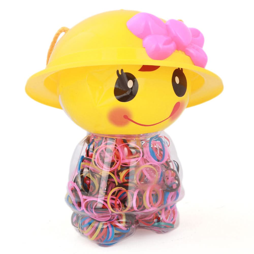 Kids Loom Band Jar - Yellow, Kids, Hair Accessories, Chase Value, Chase Value