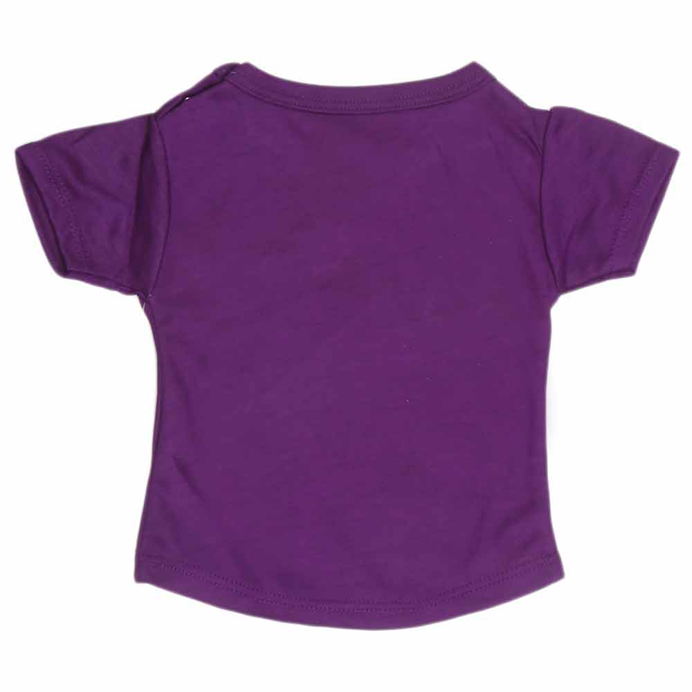 Newborn Girl's T-Shirt - Purple - test-store-for-chase-value