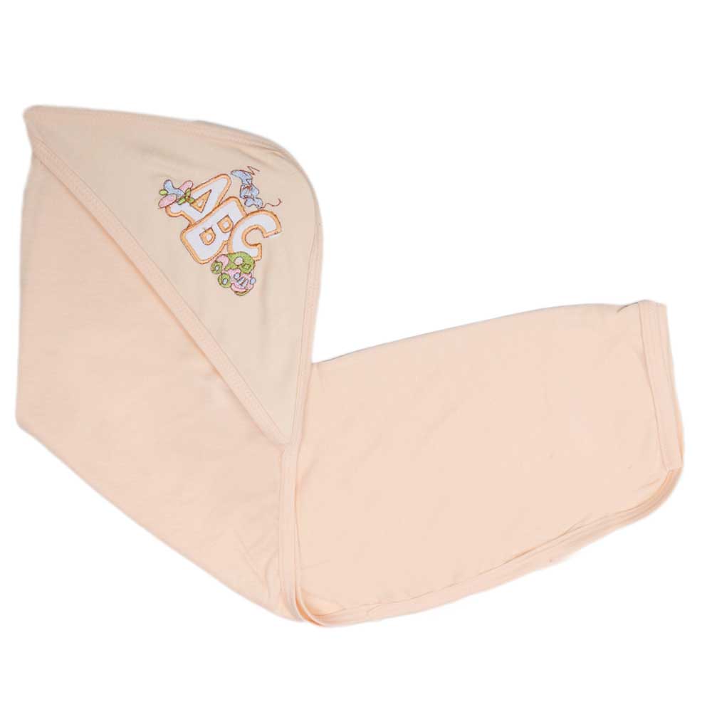 Newborn Baby Wrapping Sheet - Peach, Newborn Baby Accessories, Chase Value, Chase Value