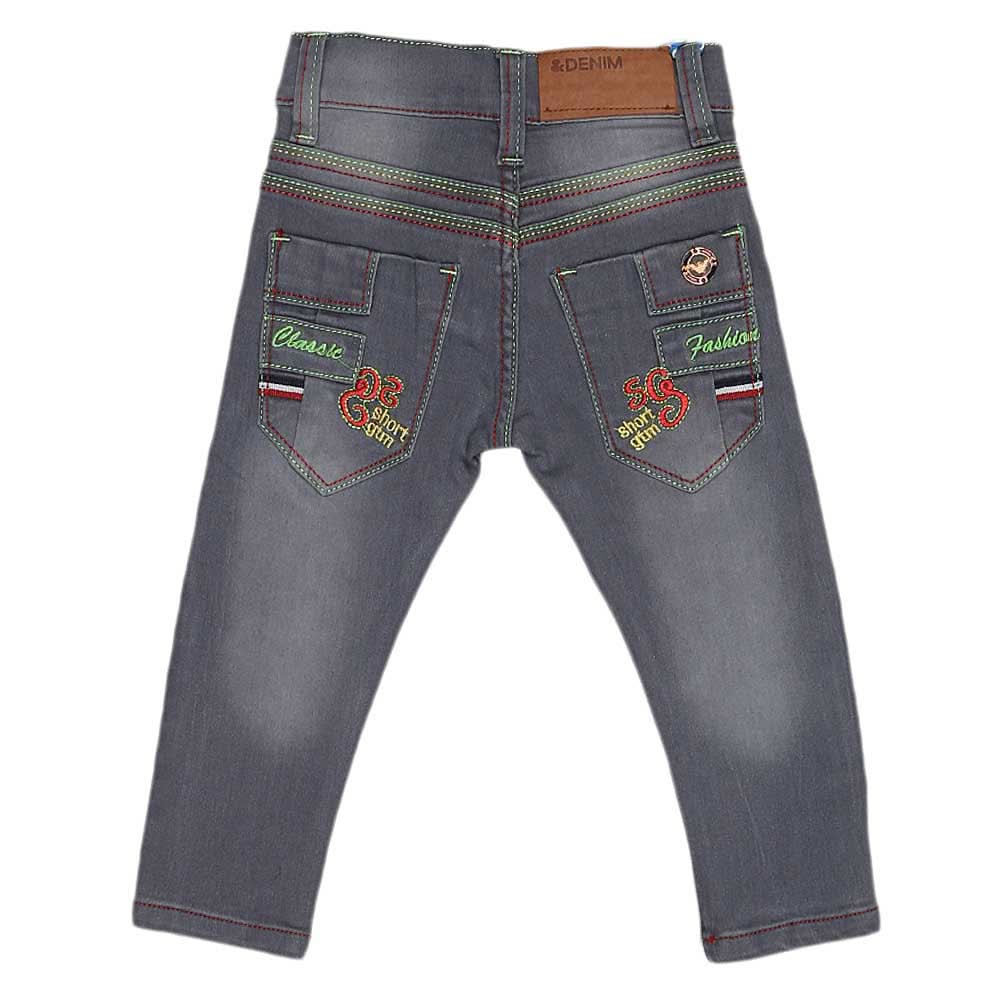 Boys Denim Pant - Grey, Kids, Boys Pants, Chase Value, Chase Value