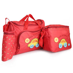 Baby Bags 3 Pcs (93606A) - Red, Kids, Maternity Bag (Diaper Bag), Chase Value, Chase Value