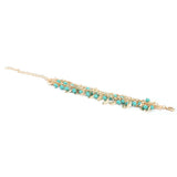 Women's Fancy Bracelet -Cyan, Women, Bangles & Bracelets, Chase Value, Chase Value