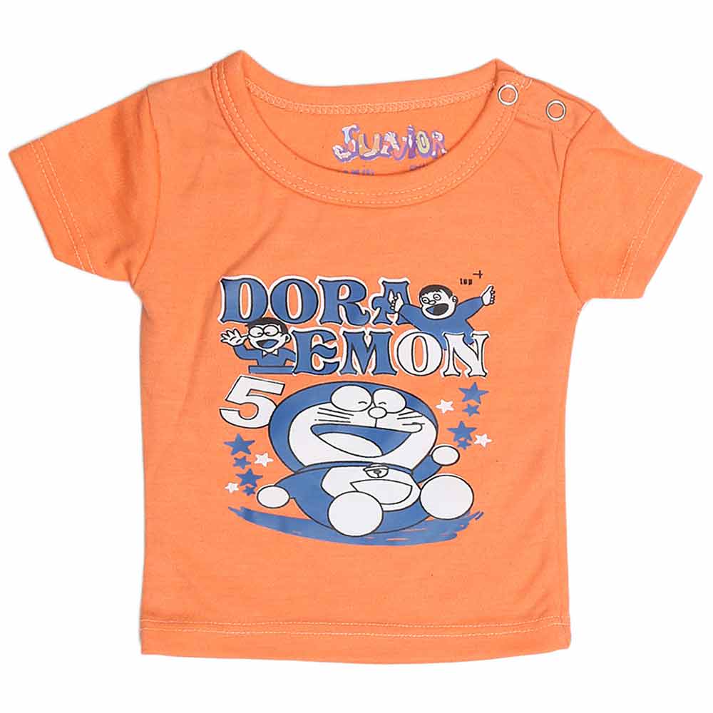 Newborn Boys T-Shirt - Orange - test-store-for-chase-value