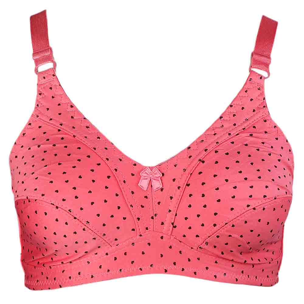 Women's Cotton Bra (288) - Pink, Women, Bras, Chase Value, Chase Value