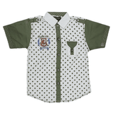 Boys Casual Shirt - Green - test-store-for-chase-value