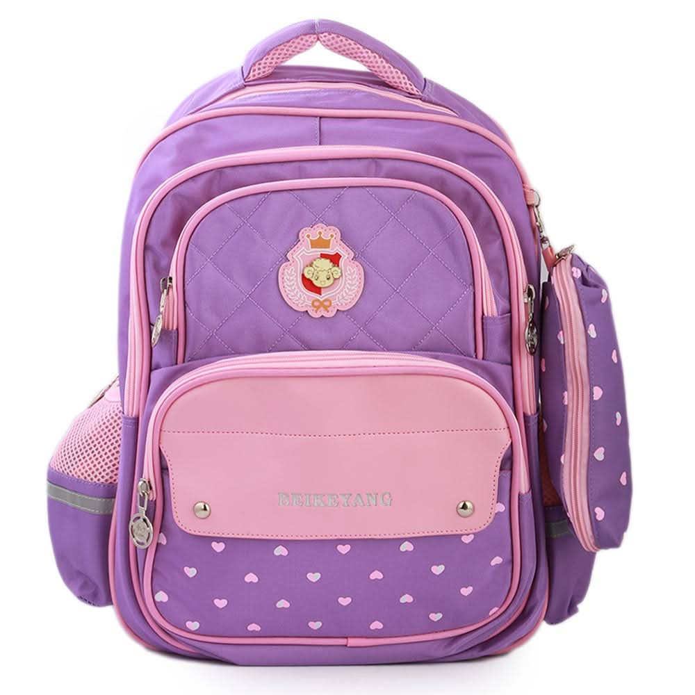 Kids School Bag (901) - Purple, Kids, School and Laptop Bags, Chase Value, Chase Value