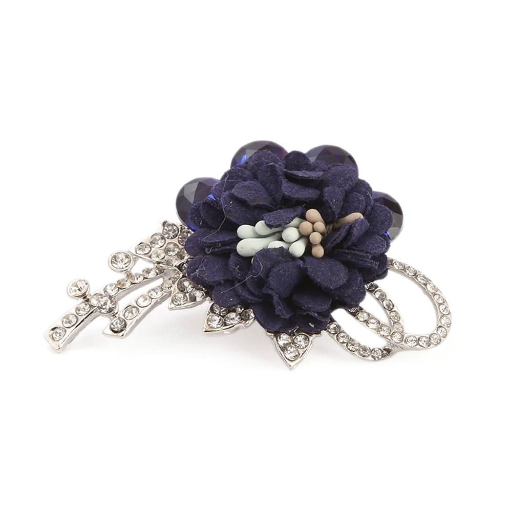 Women's Scarf Brooch - Navy Blue, Women, Scarf Pins & Brooches, Chase Value, Chase Value