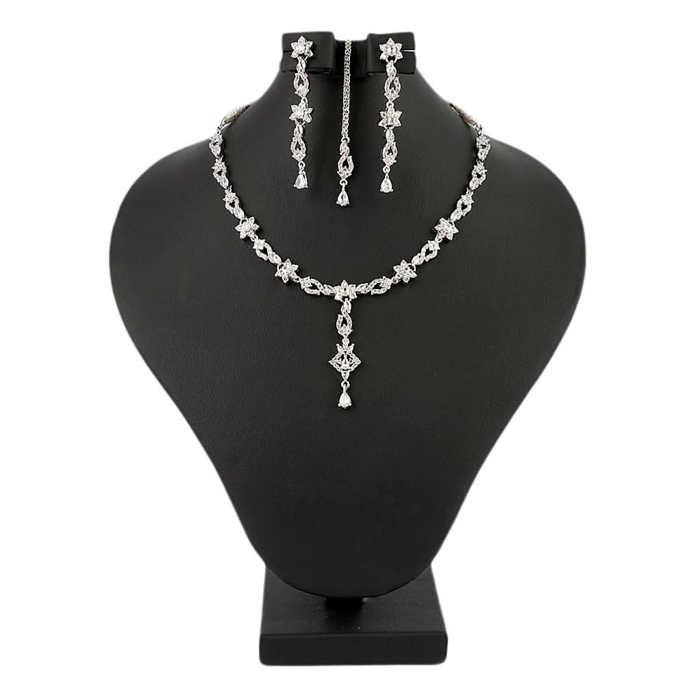 Women's Fancy Jewellery Set - Silver, Women, Jewellery Set, Chase Value, Chase Value