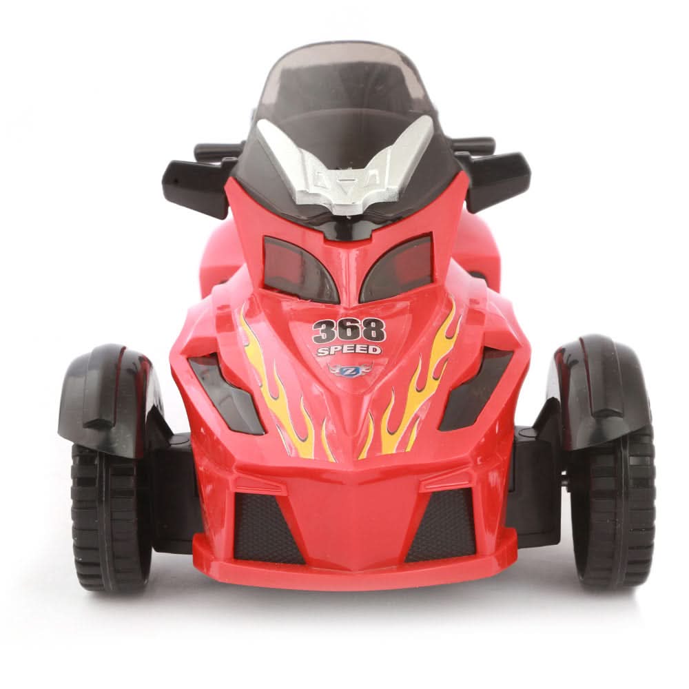Friction High Speed Bike With Music - Red, Kids, Non-Remote Control, Chase Value, Chase Value