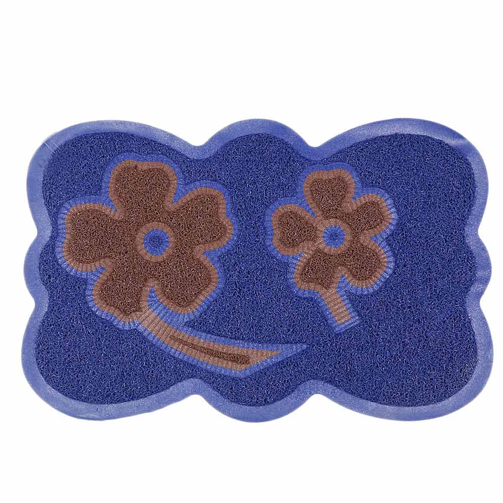 PVC Door Mat 14 x 22 - Blue, Home & Lifestyle, Mats, Chase Value, Chase Value