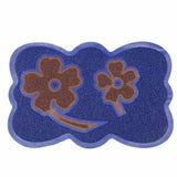 PVC Door Mat 14 x 22 - Blue, Home & Lifestyle, Mats, Chase Value, Chase Value