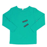 Boys Full Sleeves T-Shirt - Cyan, Kids, Boys T-Shirts, Chase Value, Chase Value