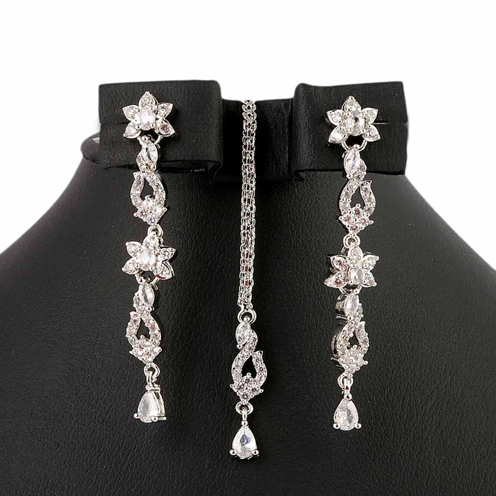 Women's Fancy Jewellery Set - Silver, Women, Jewellery Set, Chase Value, Chase Value