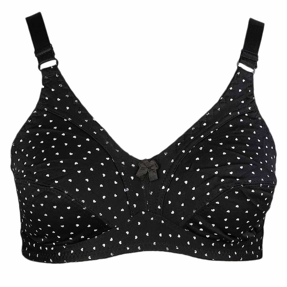 Women's Cotton Bra (288) - Black, Women, Bras, Chase Value, Chase Value