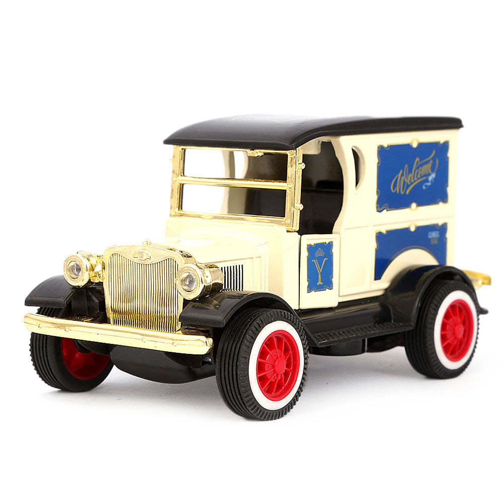 Friction Vintage Metal Car - Fawn, Kids, Non-Remote Control, Chase Value, Chase Value